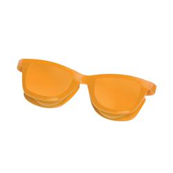 Sunglass-shaped Flatpack, Orange 100/bag